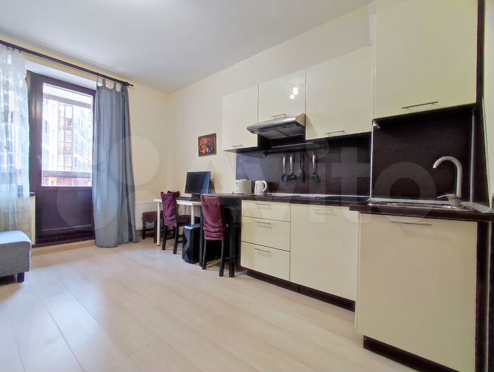 Квартира-студия, 27,2 м², 3/16 эт.