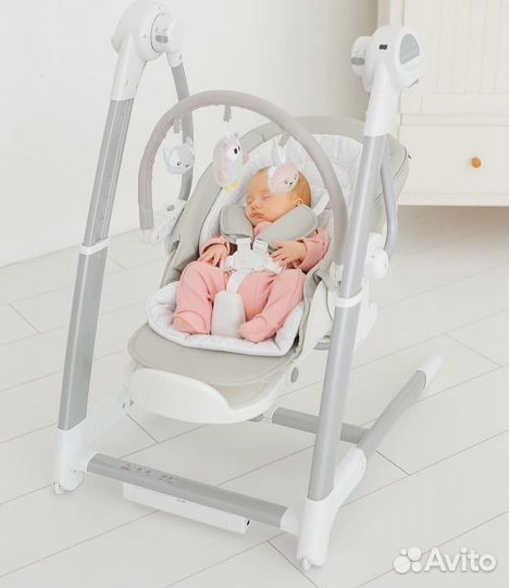 Детский стульчик-качели 3в1