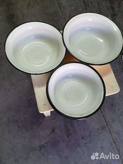 Новая миска эмалированная СССР