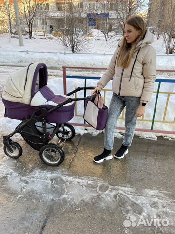 Прогулочная коляска зима