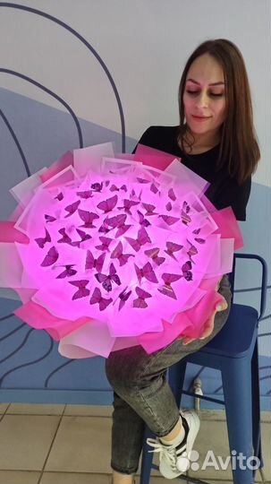 Букет из бабочек / Волшебный букет / Доставка