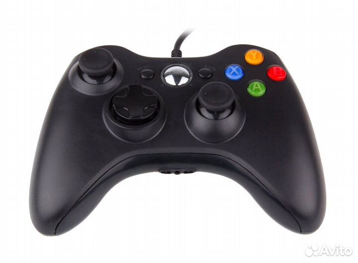Джойстик проводной для Xbox 360 и компьютера