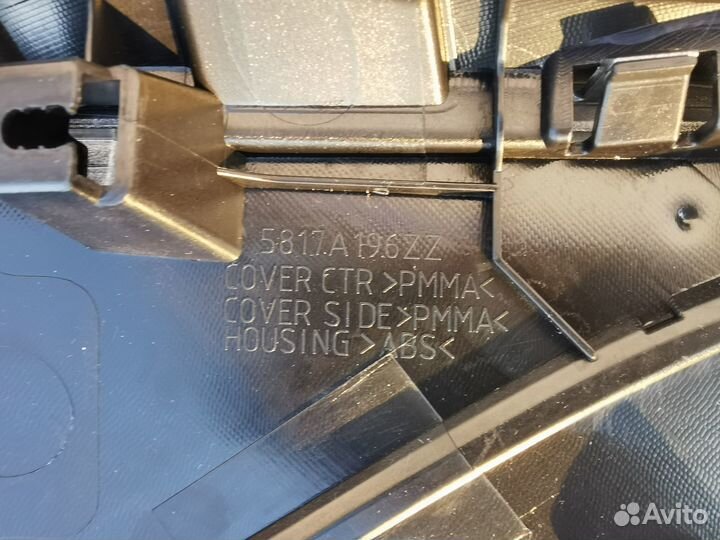 Накладка двери багажника mitsubishi outlander XL