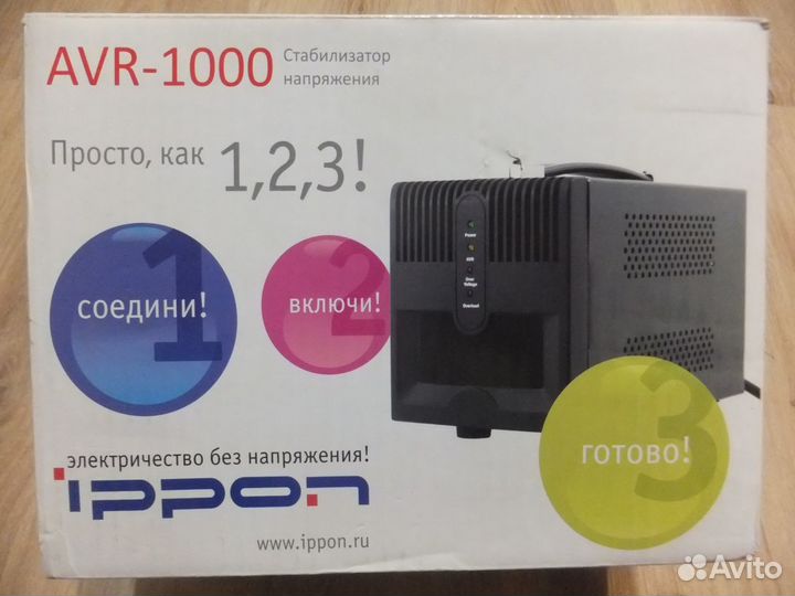 Стабилизатор напряжения ippon avr-1000