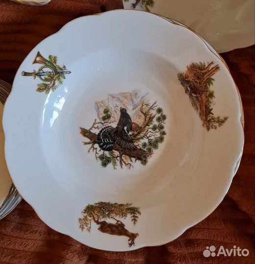 Столовый сервиз Leander 12 персон Чехия фарфор