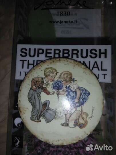 Карманное зеркальце винтаж