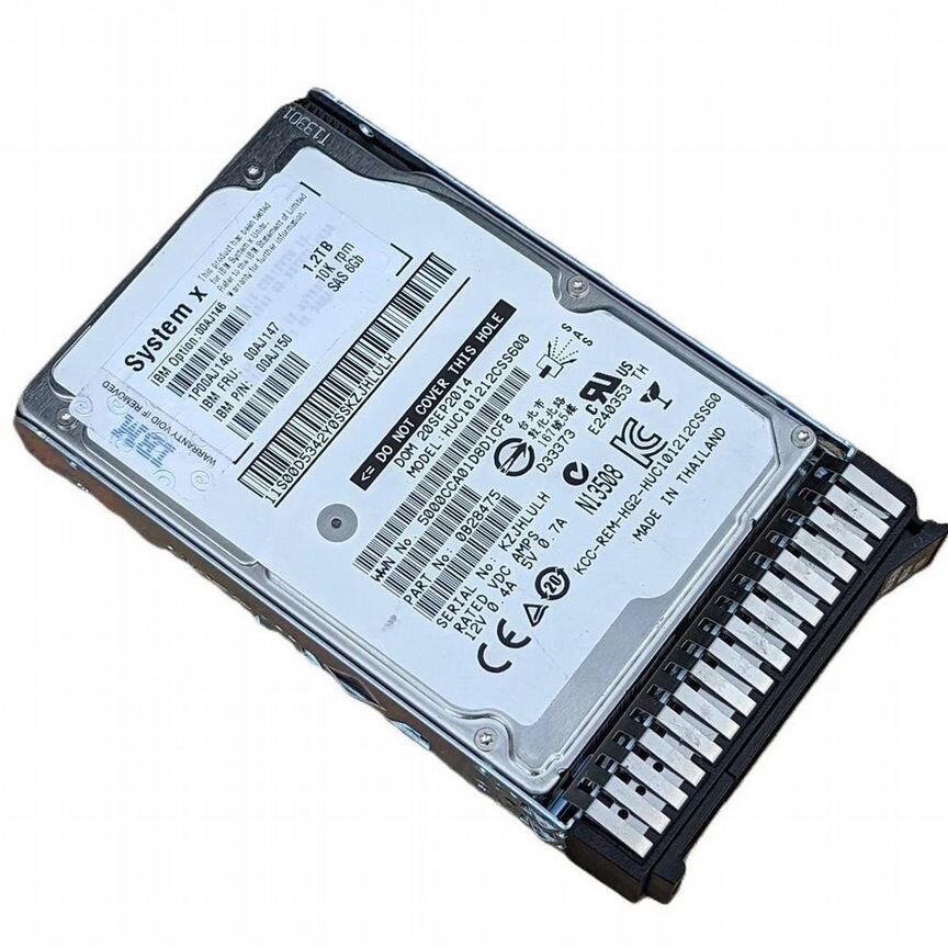 [00AJ150] Жесткий Диск Lenovo 1,2tb Sas 2,5" Hdd 00aj150