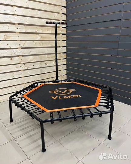 Батут для фитнеса с ручкой Новый