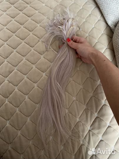 Волосы для наращивания натуральные. 50см