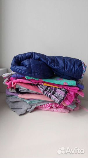 Вещи пакетом для девочки 104,110,116