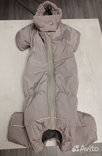 Комбинезон для собаки теплый