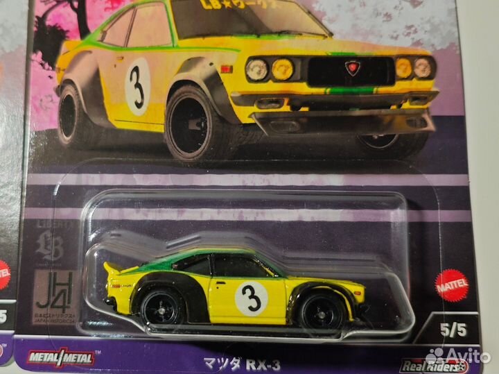 Hot Wheels Japan Historic 4 полный сет