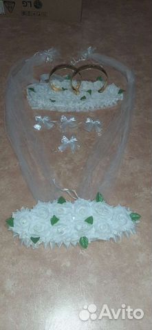 Набор свадебного украшения на машину