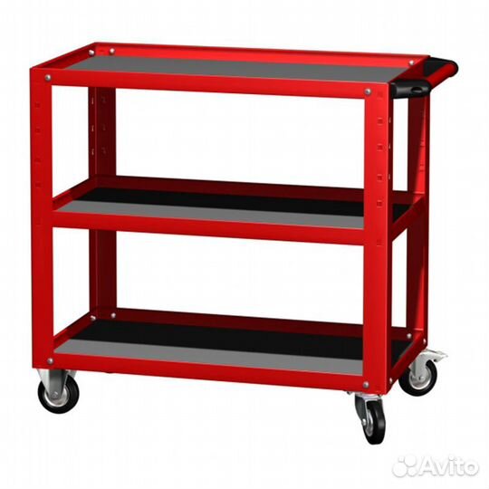 Тележка для инструмента открытая с 3 полками