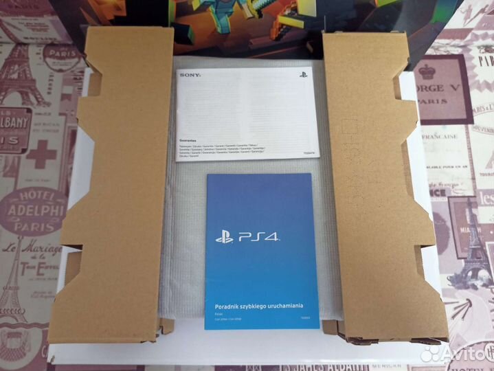 Sony Playstation 4 Slim 500Гб+игры
