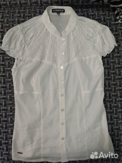 Рубашки белые H&M