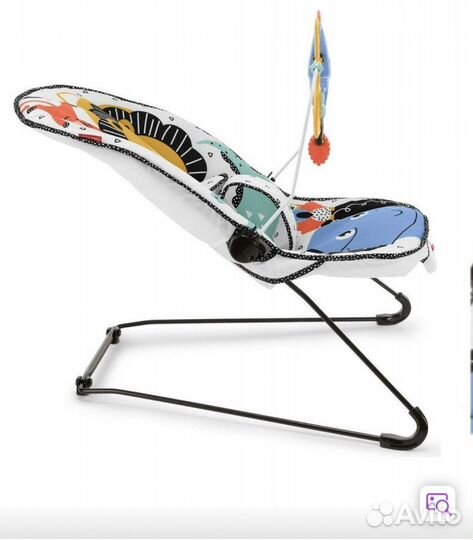 Детское кресло шезлонг качалка