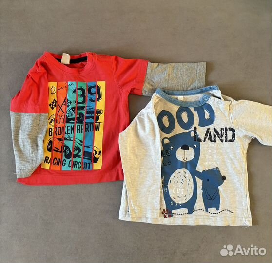 Вещи брендовые пакетом на мальчика (3-9 месяцев)
