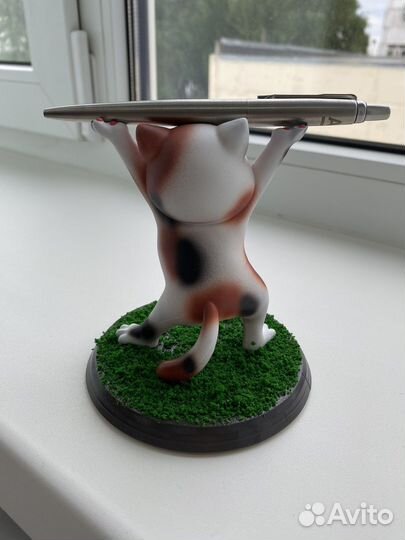 Кот (подставка наушники/ручка/карандаш/кисть)