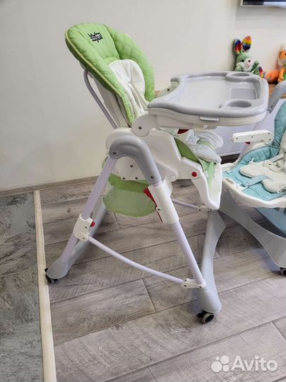 Детский стульчик для кормления - раскладушка