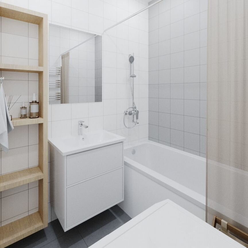 1-к. квартира, 42 м², 9/12 эт.