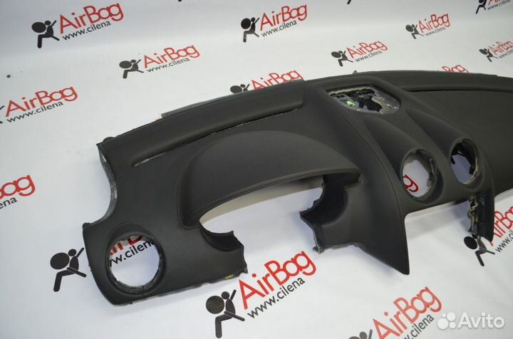 Торпедо панель приборов Mercedes ml кожа (коричн)