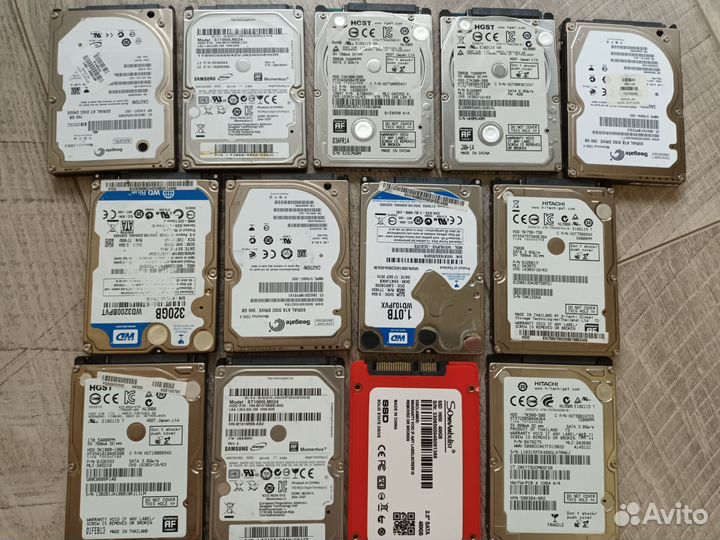 Жёсткие диски/ не исправные