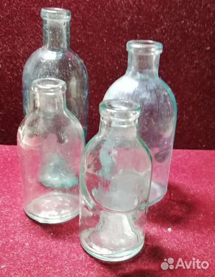 Статуэтки гжель, Аптекарские пузырьки СССР