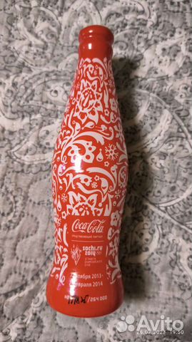 Сувенирная бутылка coca cola объявление продам