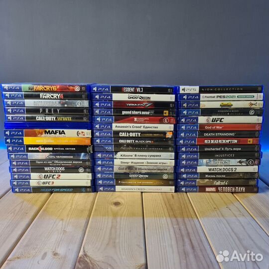 Игры на дисках для Sony PS4/PS5. Trade in (Обмен)