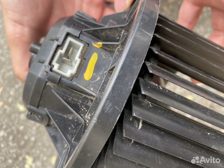 Моторчик печки на hyundai solaris 1