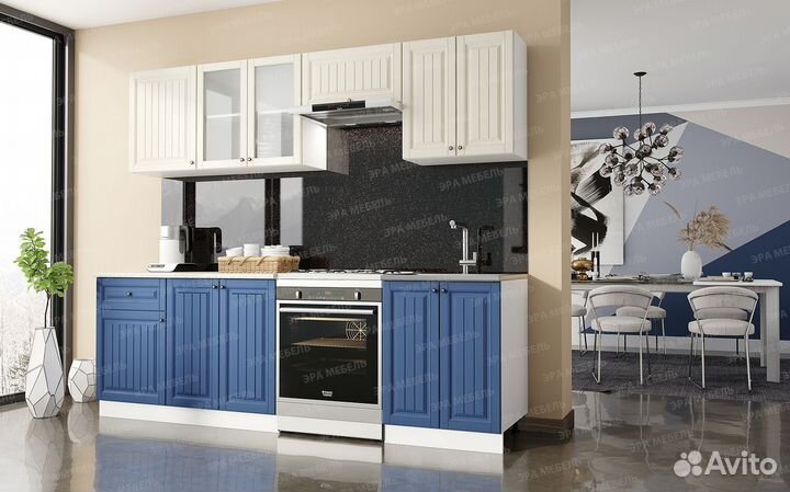 Кухонный гарнитур мдф 2,4м