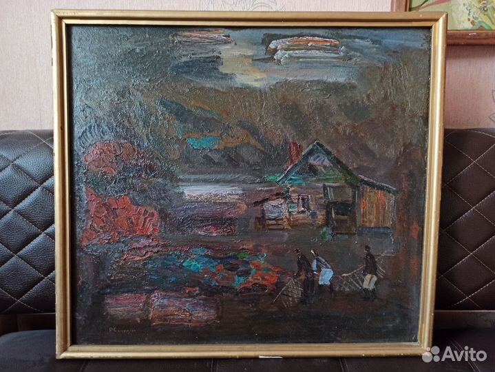 Соцреализм, Ренальд Синицын, Рыбаки, 1992г