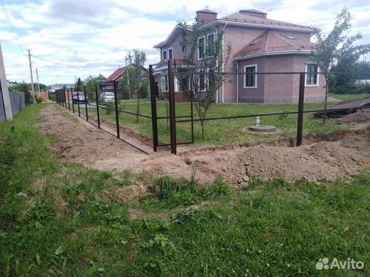 Установка заборов