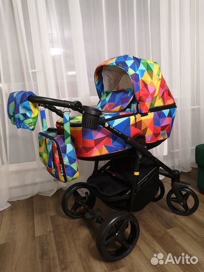 Коляска 2 в 1 adamex reggio