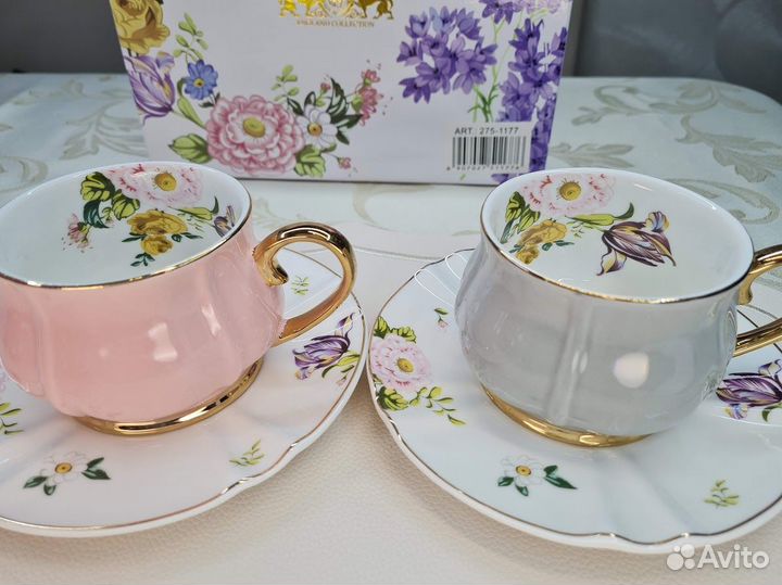 Чайный набор на 2 персоны 4пр. lefard времена года