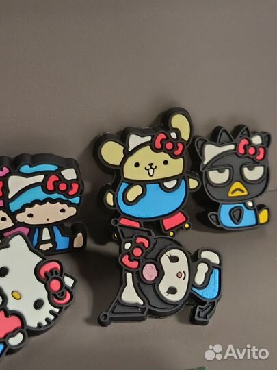 Клипсы hello kitty вкусно и точка хелло Китти