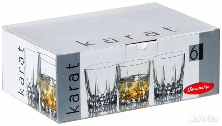 Набор стаканов Pasabahce Karat, 300 мл, 6 шт