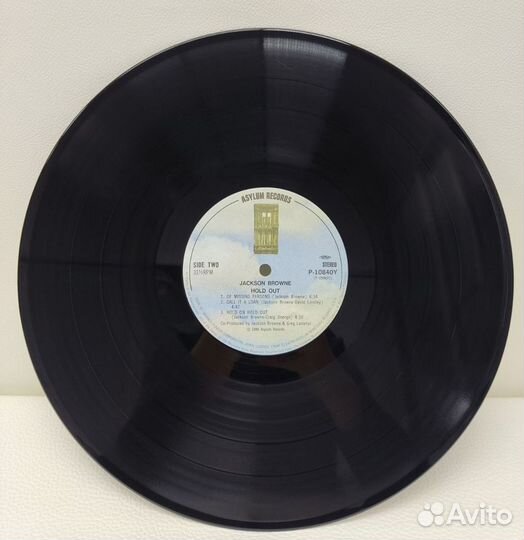 Pop Rock:Jackson Browne - Hold Out LP 1980 USA NM