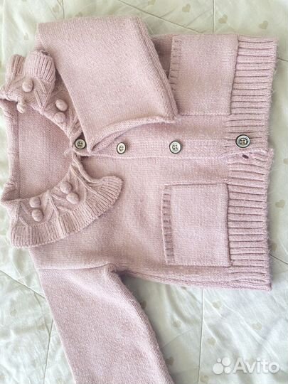 Кофточка на девочку на 1-1,5 года, качество