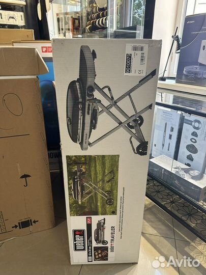 Газовый гриль weber traveler