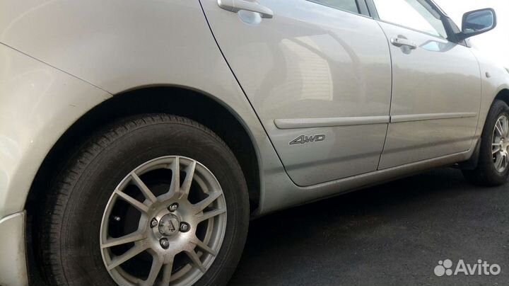 Наклейки 4wd Toyota Corolla Runx Allex Fielder