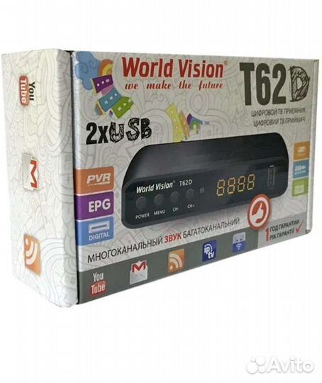 Цифровой тв тюнер / цифровой тв приёмник