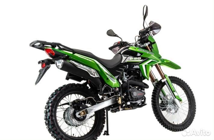 Мотоцикл motoland GL250 enduro(XL250-В) зеленый