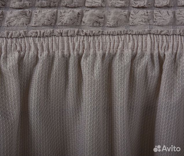 Чехол на диван трехместный универсальный, Капучино