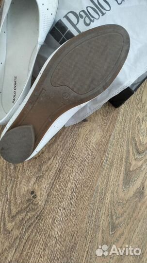 Балетки натуральная кожа 37