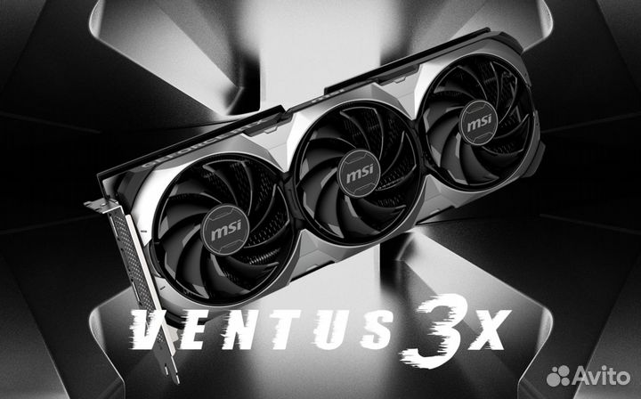 Новая/ Видеокарта MSI GeForce RTX 4060 ventus 3X