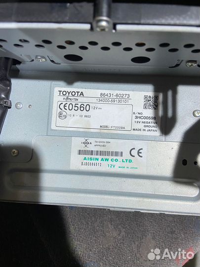 Магнитола land cruizer 200