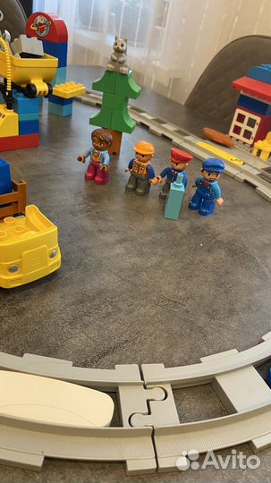 Lego duplo поезд на паровой тяге