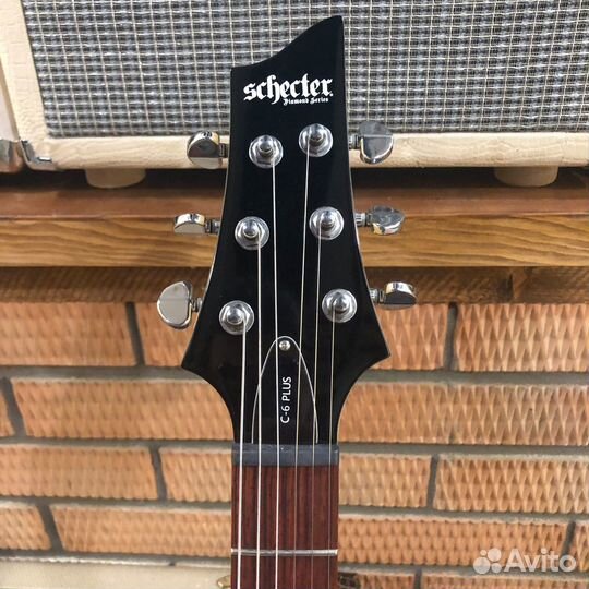 Электрогитара Schecter C-6 Plus Ocean Blue Burst